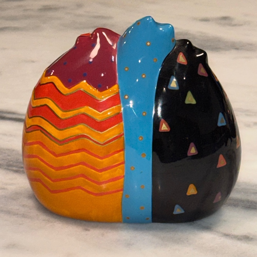 Laurel Burch "Bella Casa"  Ceramic Three Cat figurine by Ganz - Picture 2 of 6